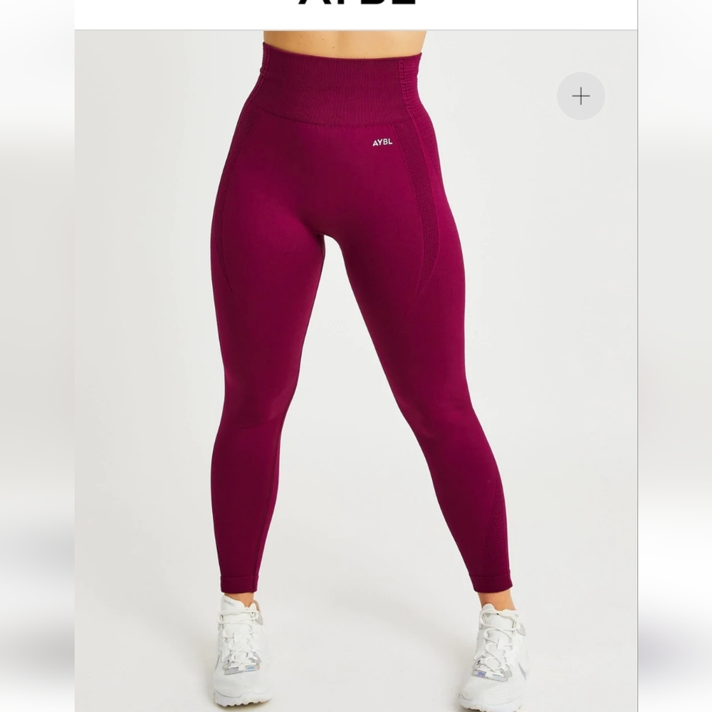 Aybl leggings in purple wine